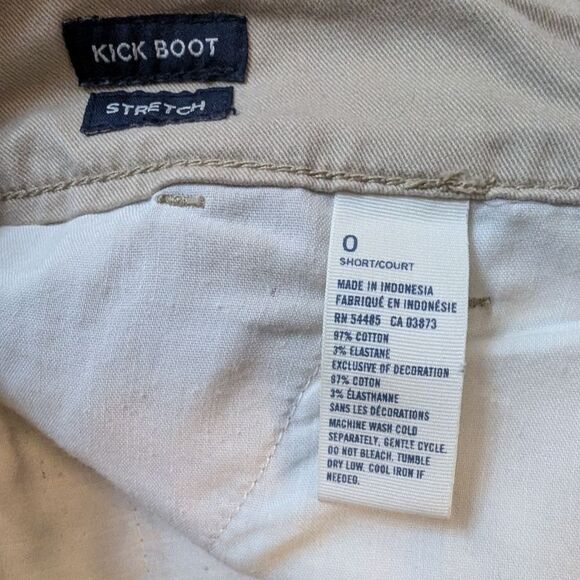 AEO khaki pants bootcut size 0 (short) - Picture 3 of 4